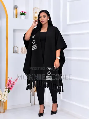 Elegant Office Warm Poncho