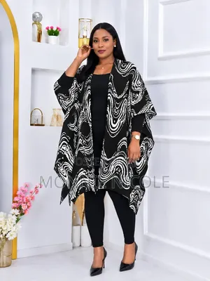 Women's Elegant Versatile Poncho. Both Official and Casual Winter Wear