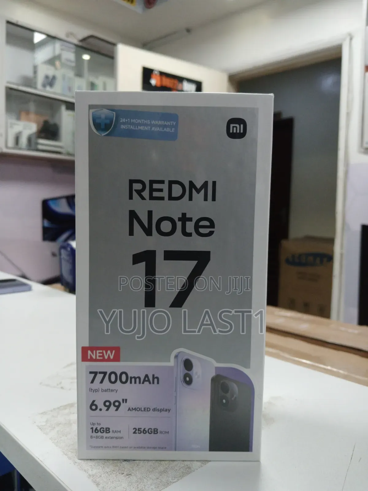 New Xiaomi Redmi Note 17 4G 256 GB Red
