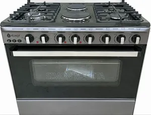 60*90 Nunix Standing Cooker 4+2 2 Hot Plate With 4 Burner 120mm Burner