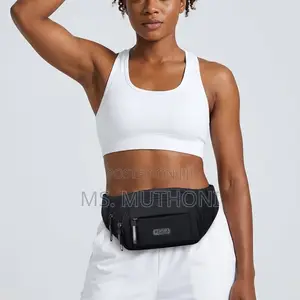 Big Size Black R-Sport Fanny Pack