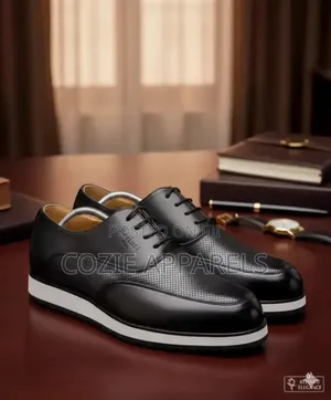Berluti Men's Leather Hybrid Dress Sneakers