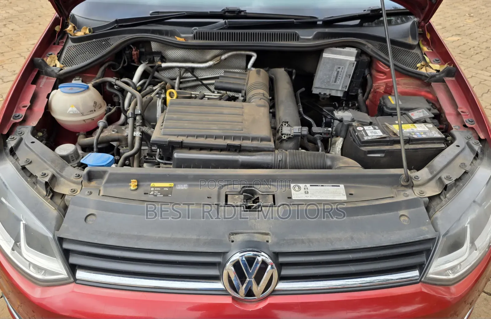 Volkswagen Polo 2016 Red
