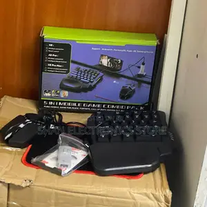 X8 5 in 1 Mobile Gaming Combo Pack Compact RGB Gaming Gear