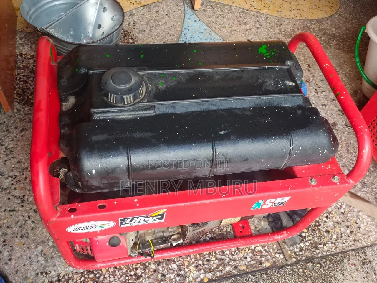 Pramac Lifter RS 3200 Generator Powered by Honda 5.5 HP Engine