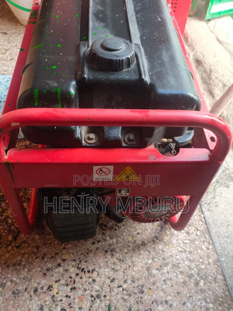 Pramac Lifter RS 3200 Generator Powered by Honda 5.5 HP Engine