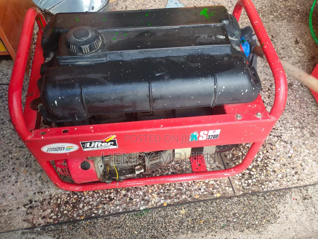 Pramac Lifter RS 3200 Generator Powered by Honda 5.5 HP Engine