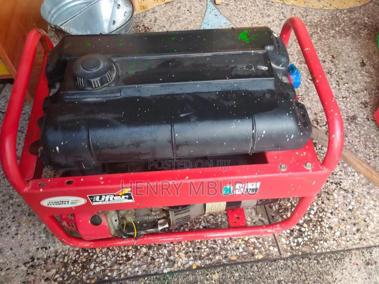 Pramac Lifter RS 3200 Generator Powered by Honda 5.5 HP Engine