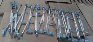 Quality, Height Adjustable Closed Cuff Crutches