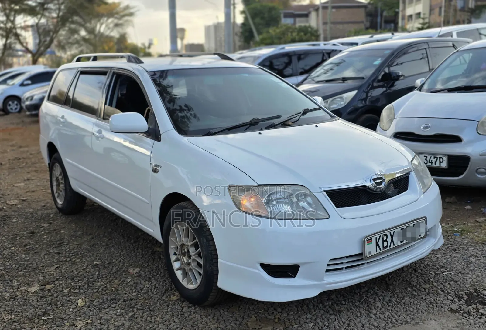 Toyota Corolla Fielder 2006 White
