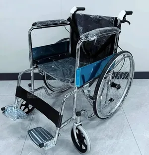 Strong Metallic, Comfortable Standard Wheelchair