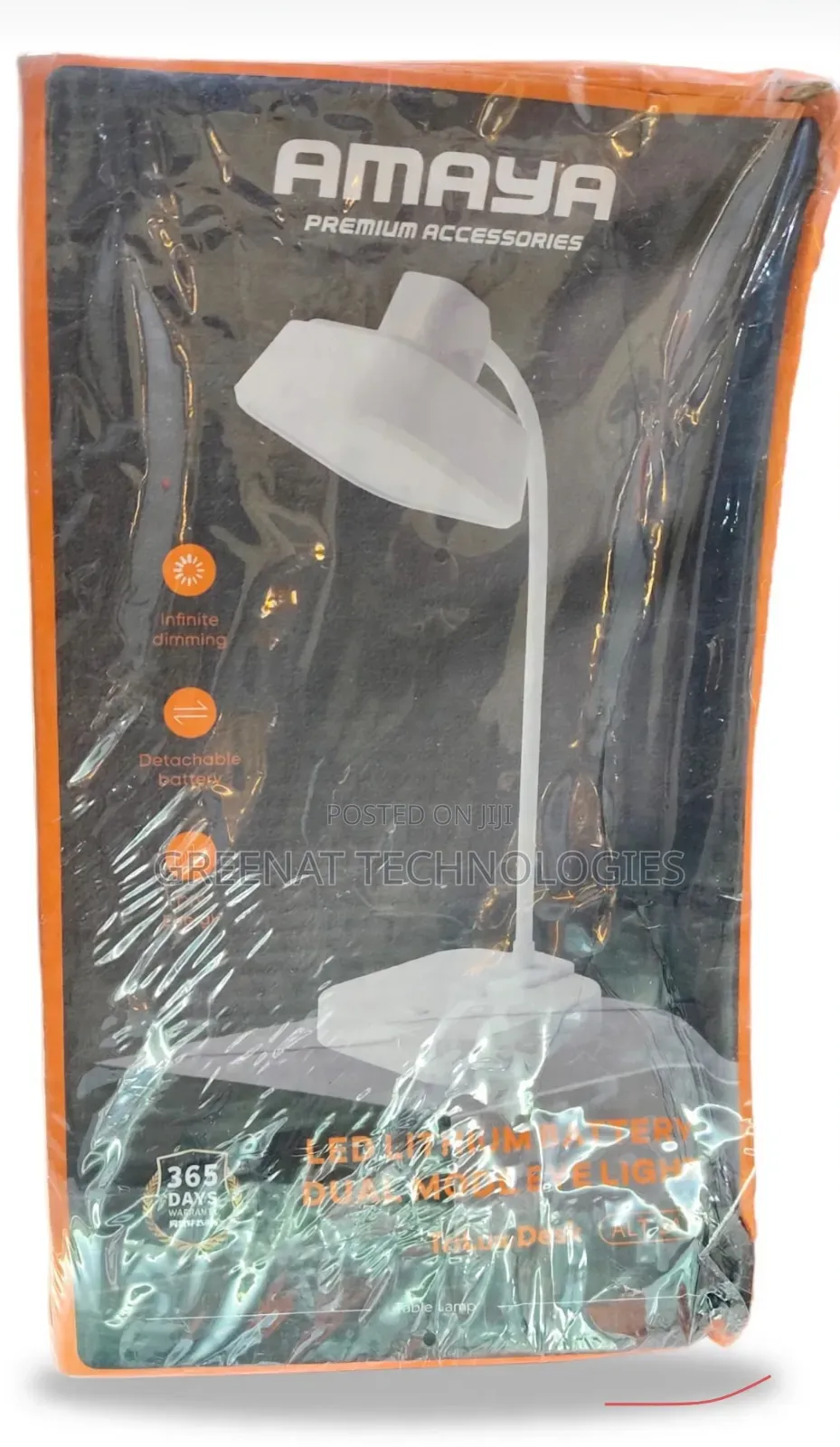 AMAYA Dual Mode Eye Light Table Desk Lamp Dimming Detachable Battery