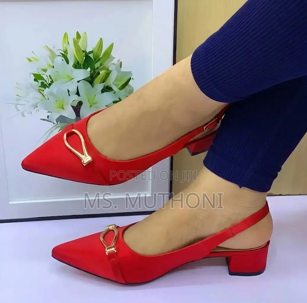Low Comfortable Chunk Heel 37-42