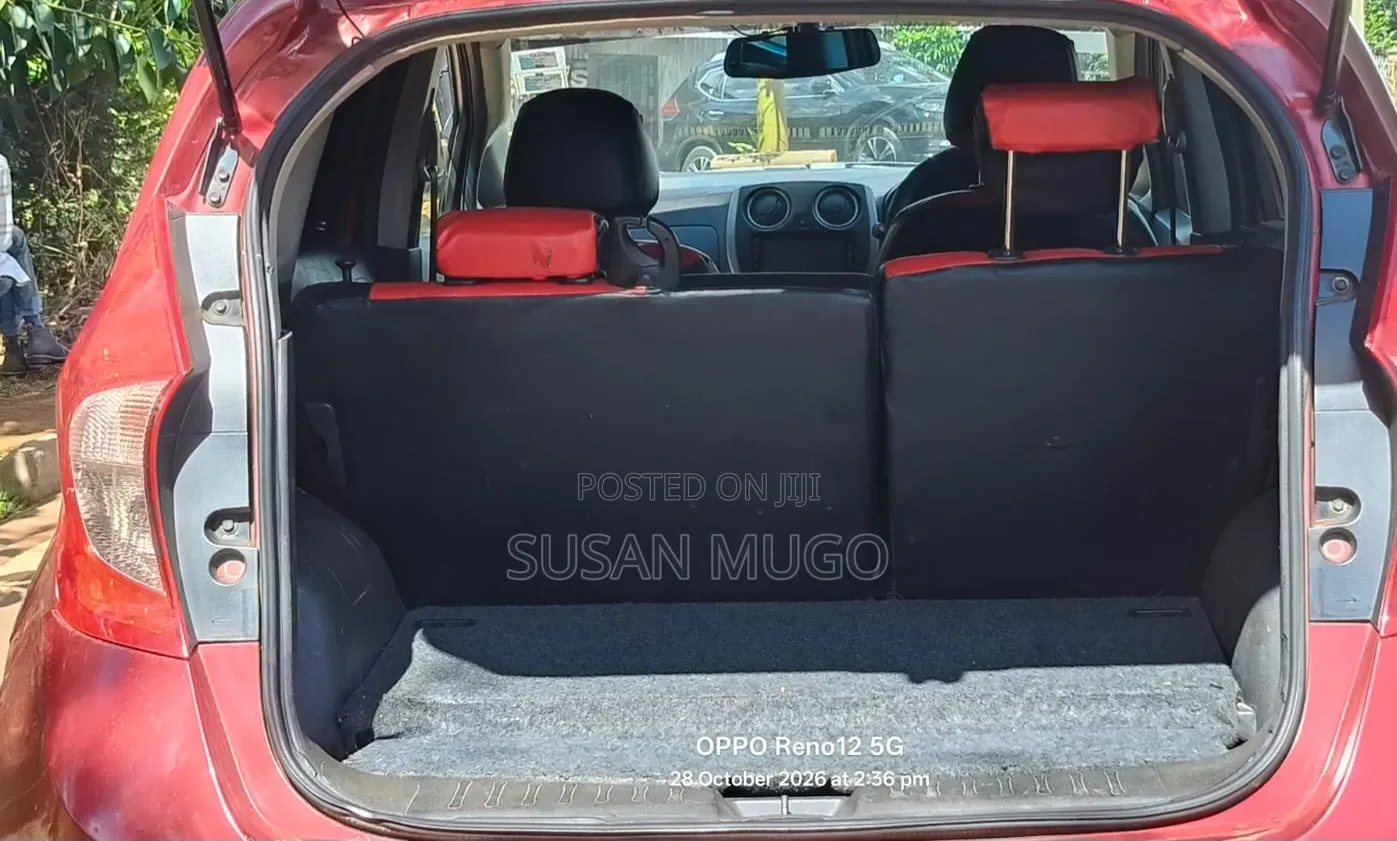 Nissan Note 2013 Maroon