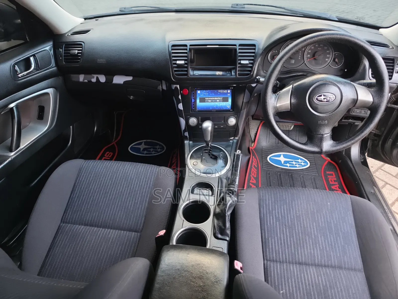 Subaru Legacy 2008 Black