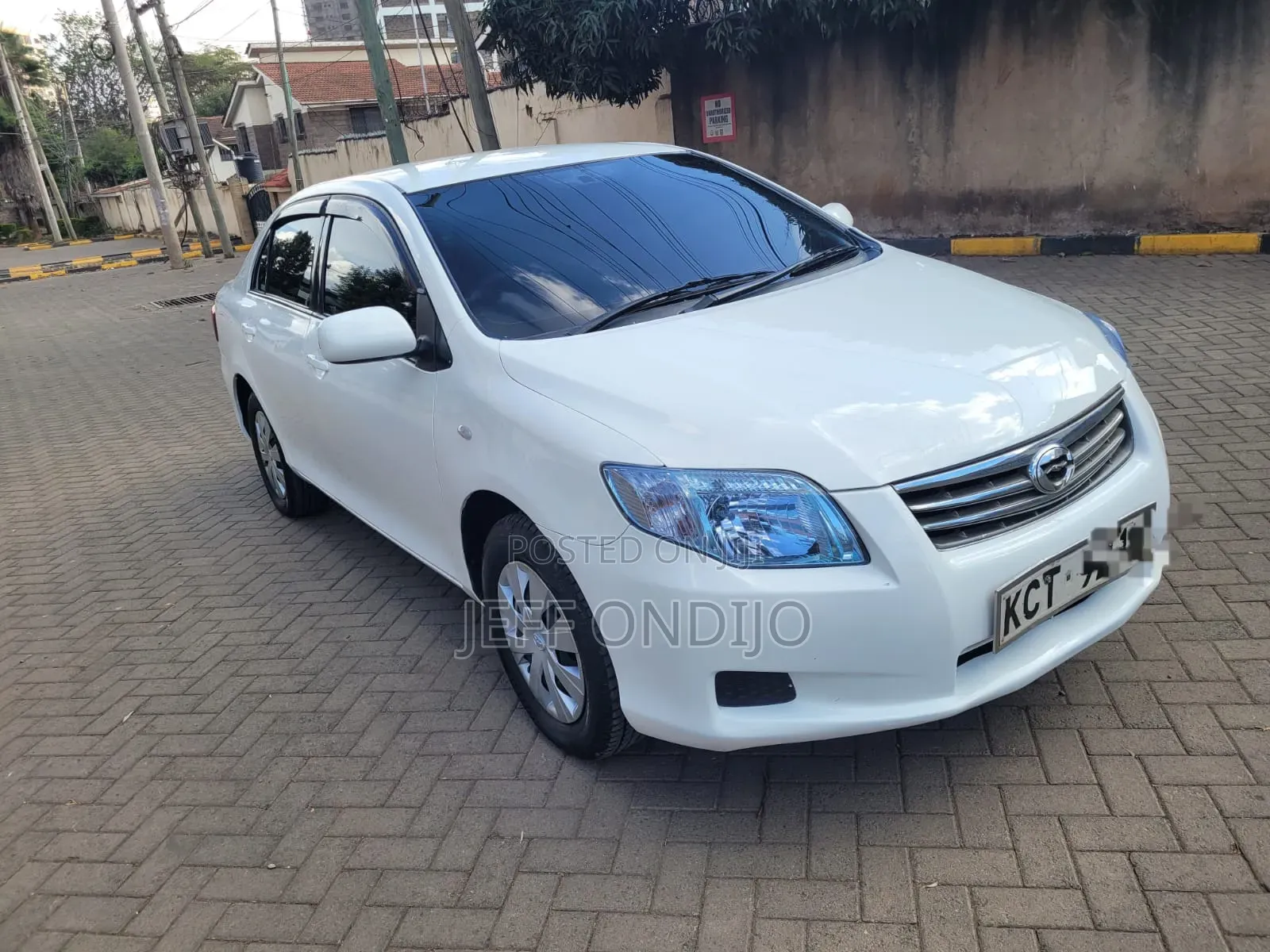Toyota Axio 2011 White