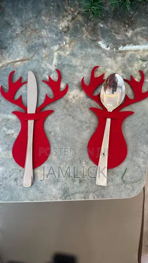 6PCS Christmas Tree Cutlery Holders – Cr