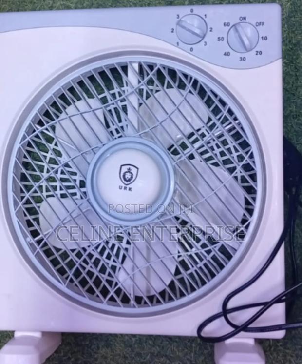 Electric Table Box Fan - thumbnail 2