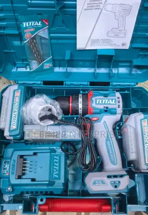 TOTAL 55Nm Heavy-Duty Cordless Drill for Home and Professional U