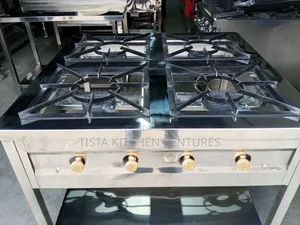 Stainless Steel 4 Burner Cooker