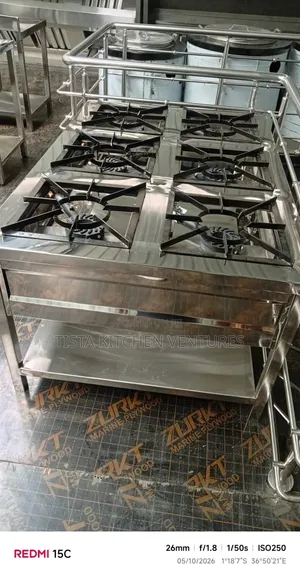 Gas Cooker, 4 Burners on Sale. Ready Made in Stock.