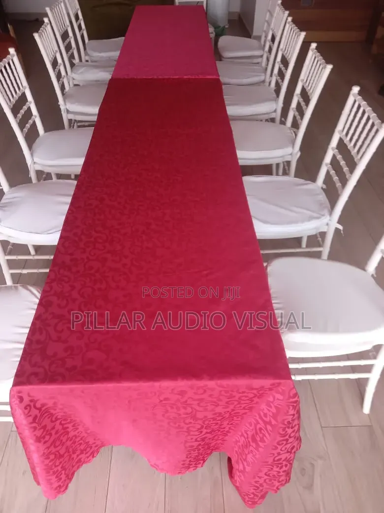 Table & Chairs for Hire, Round Tables & Rectangular Tables, Seats Hire