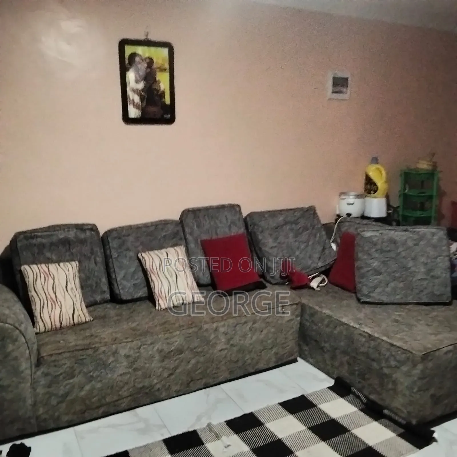 5 Seater Corner Sofa (L Shaped)