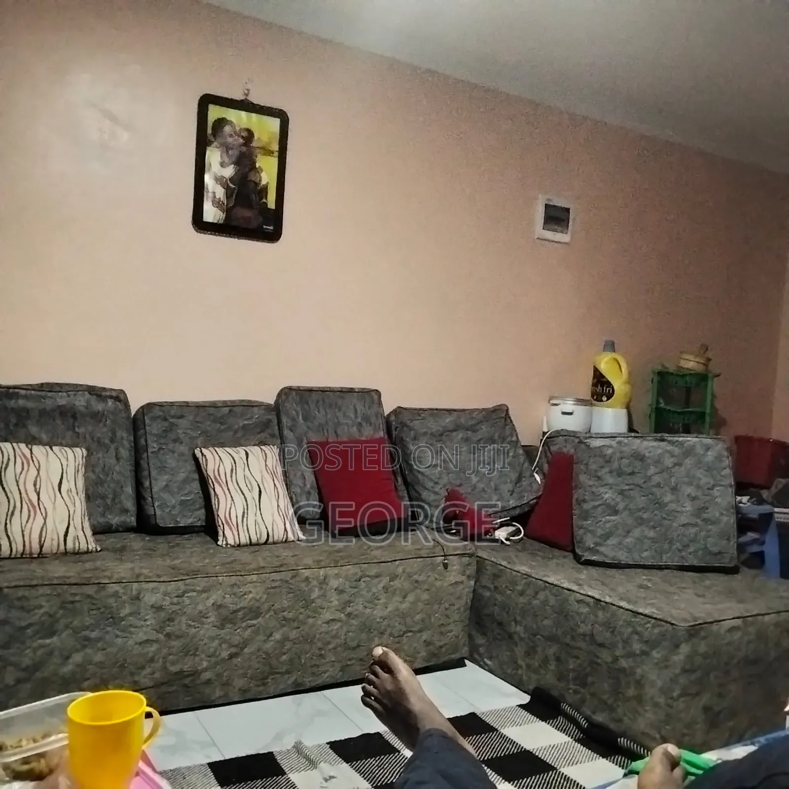 5 Seater Corner Sofa (L Shaped)