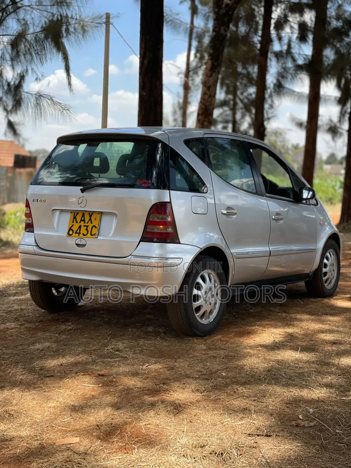 Mercedes-Benz A-Class 2001 Silver