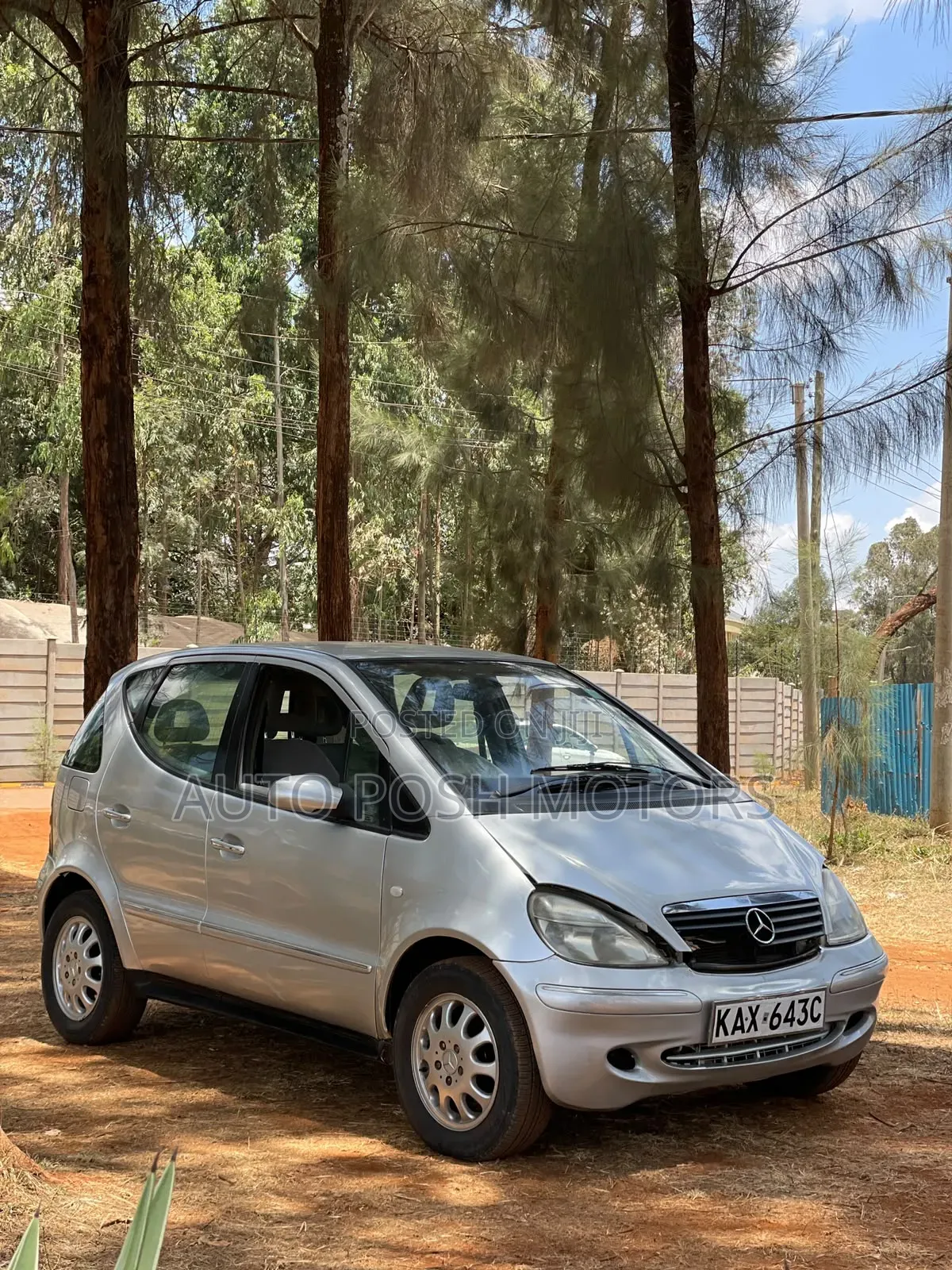 Mercedes-Benz A-Class 2001 Silver