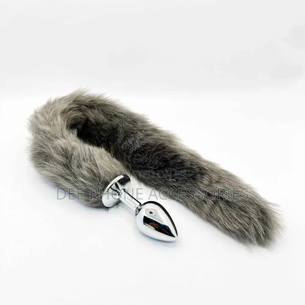 Fox Anal Tail Metal Butt Plug