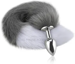 Fox Anal Tail Metal Butt Plug