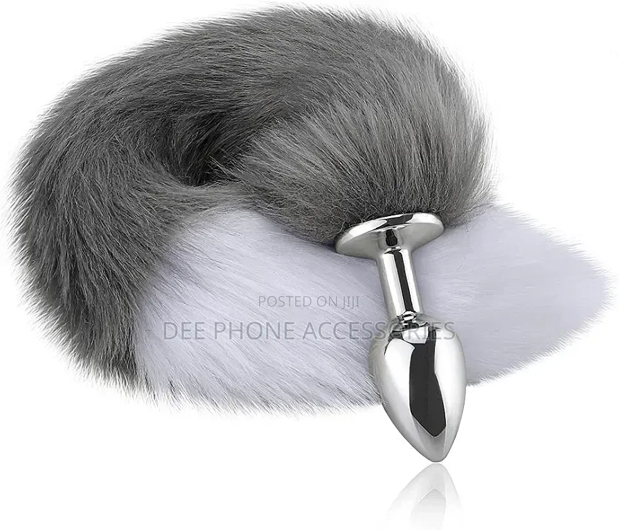 Fox Anal Tail Metal Butt Plug