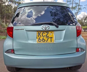 Toyota Ractis 2013 Green