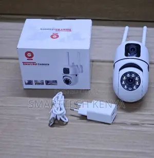 Wall Mounted V380 Bulb Wifi Dual Lens Camera Bulb Color Night Vision