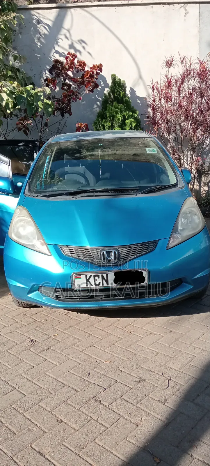 Honda Fit Automatic 2010 Blue