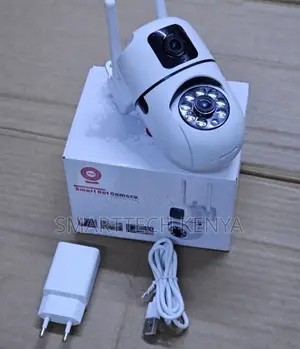 Wall Mouted PTZ Dual Lens Camera V380 Bulb V380 Wifi Camera
