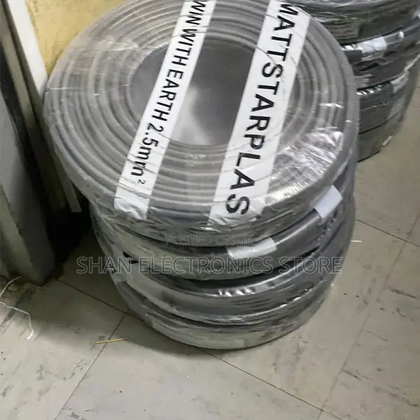 1.5mm Twin Earth Copper Conductor Cable for Indoor Wiring 90M