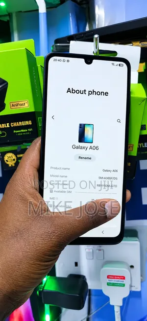 Samsung Galaxy A06 128 GB Black