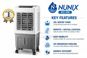 Nunix Air Cooler 35L With Remote Control ACF-35R