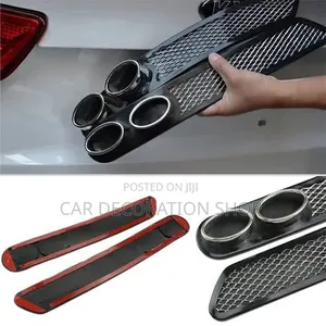 Exterior Car Modification Rear Bumper Vents Exhaust Tips