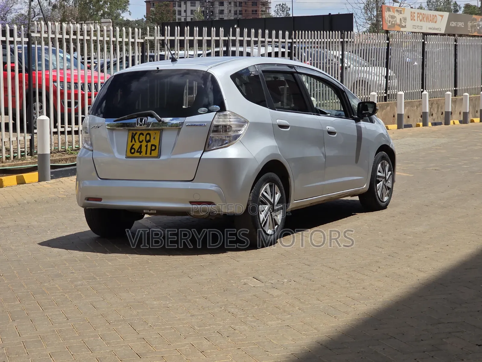 Honda Fit 2012 Silver