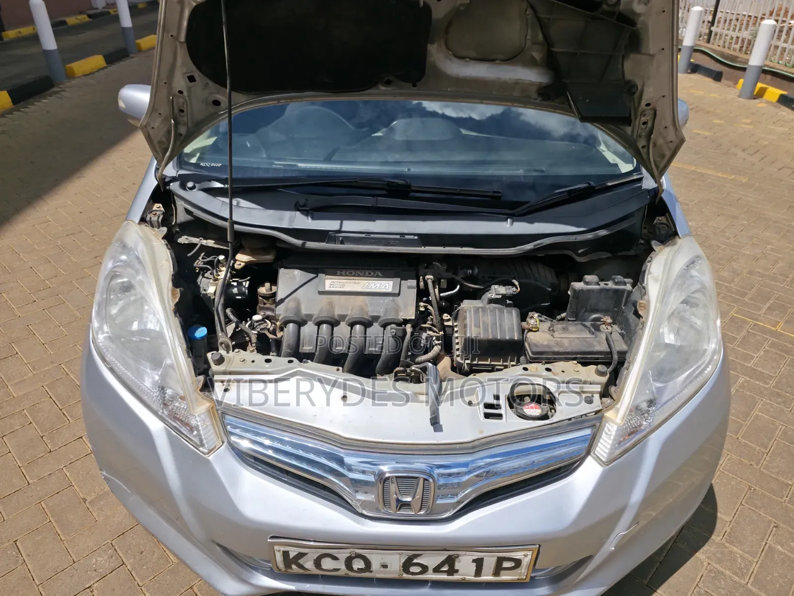 Honda Fit 2012 Silver