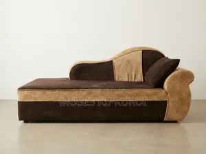 Brown and Cream Sofa Chair