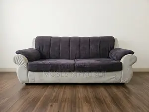 Brown and Cream Sofa Chair