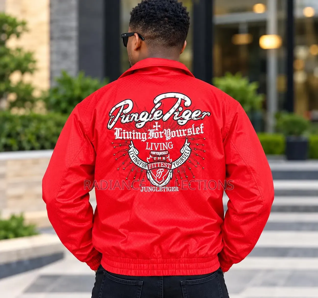 Jungle Tiger Leather Jackets