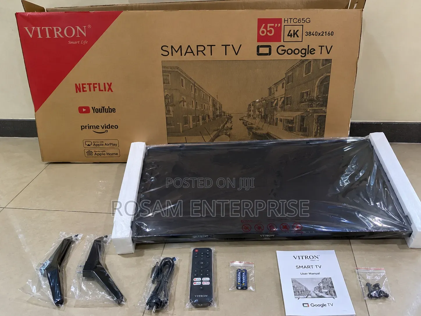 Vitron 65" Smart 4K GOOGLE TV