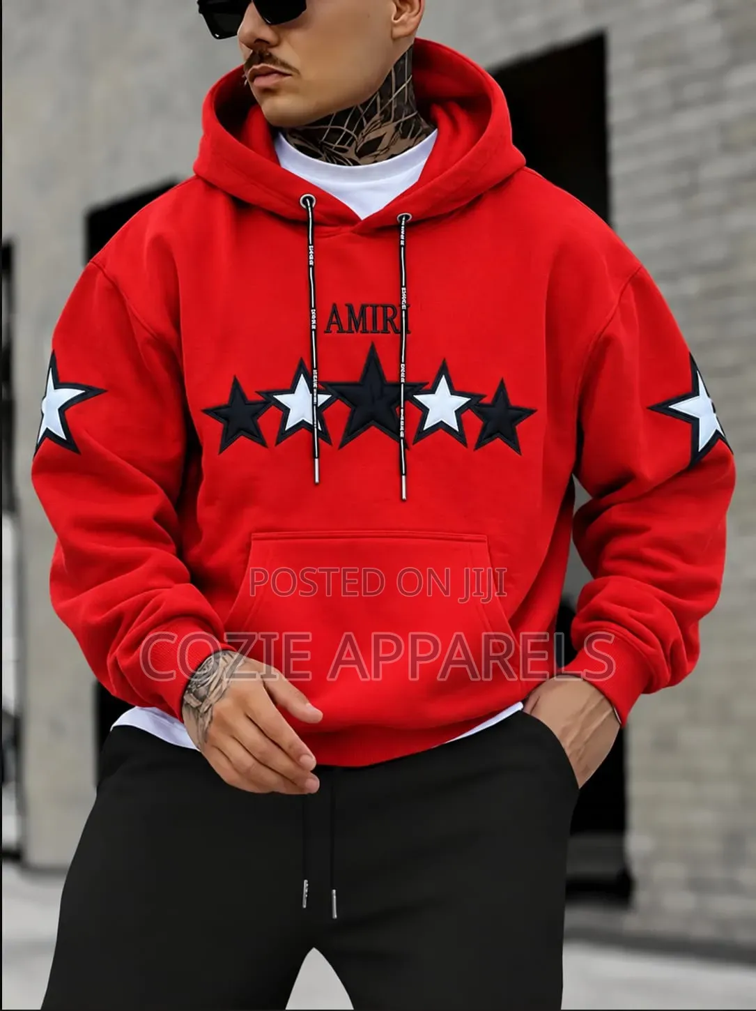 Unisex Heavy Amiri Hoodies