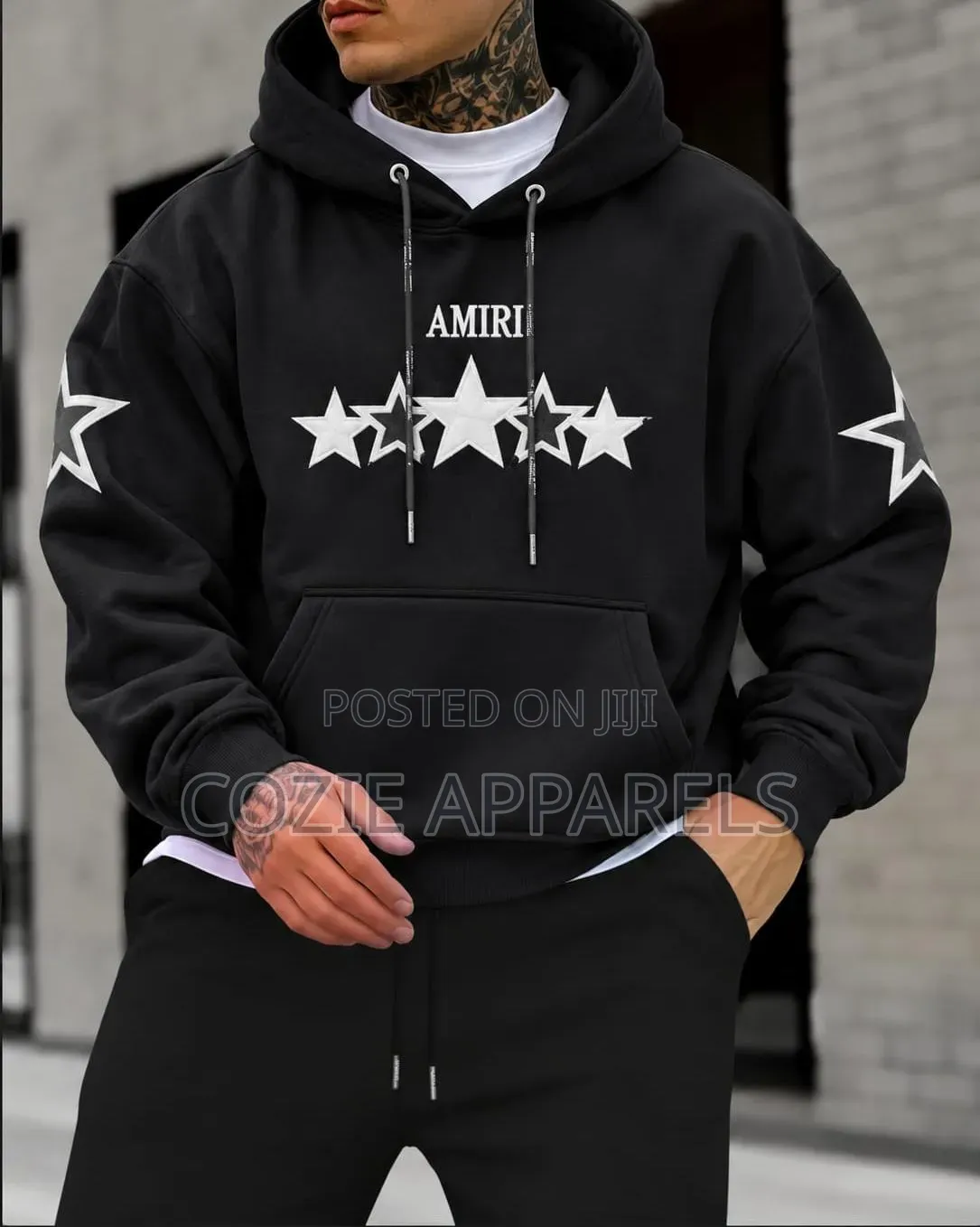 Unisex Heavy Amiri Hoodies