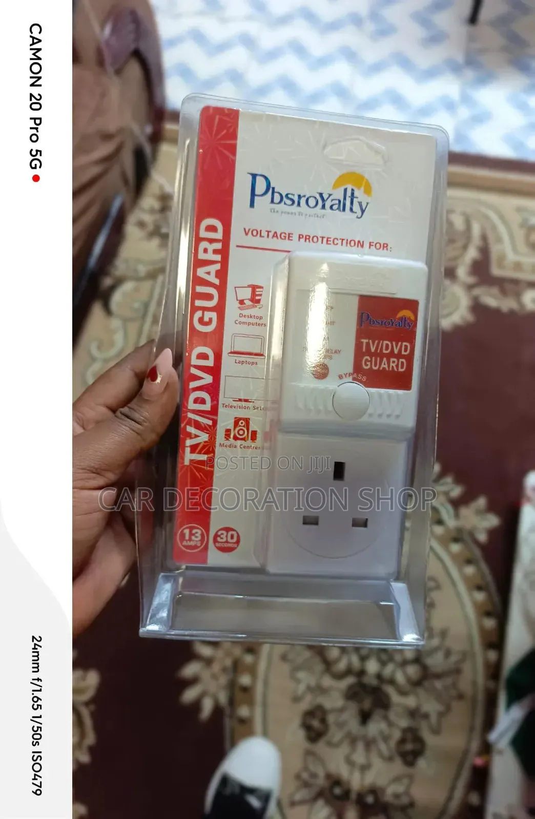 TV/DVD Guard From Unstable Voltage Fluctuations